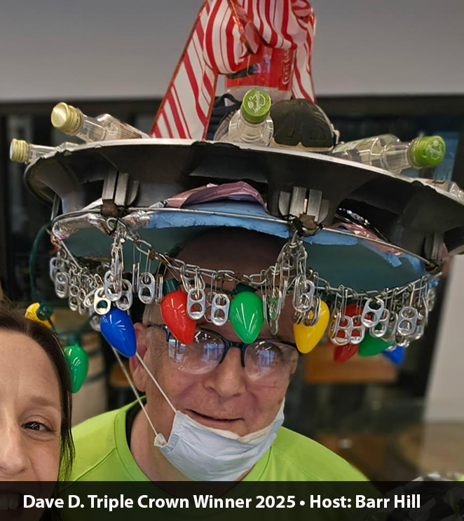 Dave Devarney hat front web